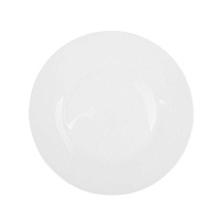 Тарелка Tvist Ivory, фарфор, мелкая, D200мм, белая, фк4002