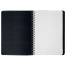 Тетрадь А5 (148x218 мм), BRAUBERG "Office PRO", под кожу, гребень, 80