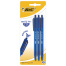 Ручки шариковые автоматические BIC "Round Stic Clic", НАБОР 3 шт.,