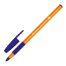 Ручка шариковая с грипом BRAUBERG "i-STICK POINT ORANGE", СИНЯЯ,