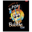 Тетрадь А5, 48 л., HATBER скоба, клетка, глянцевая ламинация, "Bubble