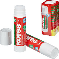 Клей-карандаш 20г KORES 4шт./уп. '14200 штр.  9023800142009