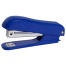 Степлер №10 STAFF "Basic", до 12 листов, с антистеплером, синий,