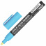 Маркер меловой CHALK LIQUID MARKER, СИНИЙ, 3 мм, стираемый, BRAUBERG