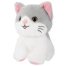 Игрушка мягкая "Котик", 23 см, ассорти 2 цвета, WOOZOO (ВУЗУ), 666778