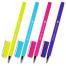 Ручка шариковая BRAUBERG SOFT TOUCH STICK "NEON", СИНЯЯ, мягкое