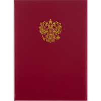 Папка адресная с ОРЛОМ бумвинил 25шт/уп. 971017