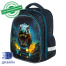Ранец BRAUBERG KIDS STANDARD, 2 отделения, "Dino chase", 3D панель,