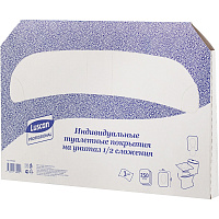 Покрытие для унитаза Luscan Professional 1/2 сложения 250шт/уп штр.  4630012889209