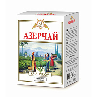 Чай Азерчай Букет черный с чабрецом 100г
