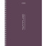 Тетрадь А5, 80 л., HATBER, гребень, клетка, Soft-touch ламинация,