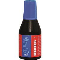 Краска штемпельная KORES синяя '71304 штр.  9023800713049, 9023800713087