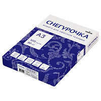 Бумага "Снегурочка" А3, 80г/м2, 500л., 146%:  штр.:  4603976200021