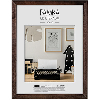 Рамка деревянная 30*40см, №3, венге черный, 22мм: РД_9319 штр.: 4680211073190