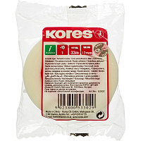 Клейкая лента канцелярская KORES 12х33 невидимая '53302 штр.  8412029601199, 9023800533029
