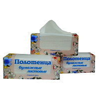 Полотенца бумажные д/держ. SKARA V- сложения, 2 сл., 200 лист/уп. штр.  4607157620769