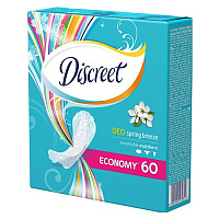 Ежедневные прокладки Discreet Deo, spring Breeze, 60 шт