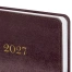 Ежедневник датированный 2027, А5, 138х213 мм, BRAUBERG "Elegant", под
