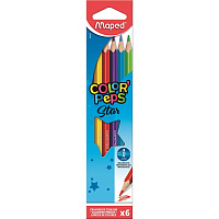 Карандаши цветные Maped COLOR'PEPS 6 цв.