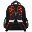 Ранец BRAUBERG KIDS STANDARD, 2 отделения, Fire split, 3D-панель, 36х28х14 см,