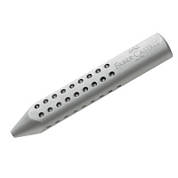 Ластик Faber-Castell "Grip 2001", трехгранный, 90*15*15мм, серый. 187100