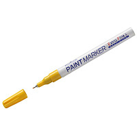 Маркер-краска MunHwa "Extra Fine Paint Marker" желтая, 1мм, нитро-основа EXPM-08