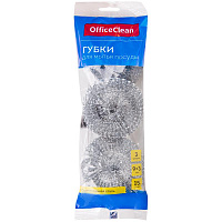 Губки для посуды OfficeClean, металлические, 9*3см, 3 шт. 248557/Н