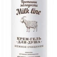 БЕЛИТА MILK LINE Крем-гель для душа Нежное очищение Протеины молодости 400мл/19шт