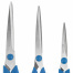 Ножницы BRAUBERG "UNIVERSAL" 3 шт. (140, 170, 210 мм), черно-синие