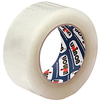 Клейкая лента упаковочная Unibob, 48мм*132м, 45мкм. 29351