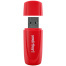 Флеш-диск 8 GB SMARTBUY Scout USB 2.0, красный, SB008GB2SCR