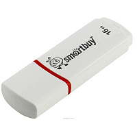 Память Smart Buy USB Flash  16GB Crown белый: SB16GBCRW-W штр.: 4690626003002