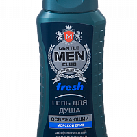 Iris Gentlemen club Гель для душа "FRESH освежающий" 400мл/12шт