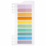 Закладки клейкие пастельные BRAUBERG PASTEL, пластиковые, 45х10 мм, 10 цветов х