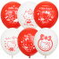 Набор шаров «Hello Kitty» асорти, рисунок, 5 штук, 12"/30см