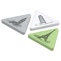 Ластик "Triangle XL", треугольный, термопластичная резина, 55*55*55*9мм: BLc_00120 штр.: 4260107474449