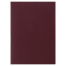 Папка адресная бумвинил без надписи, формат А4, бордовая, индивидуальная