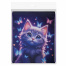 Мешок для обуви BRAUBERG KIDS, с петлей, 42х34 см, "Curious cat",