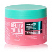 БЕЛИТА BELITA YOUNG БАЛЬЗАМ для волос Блеск и сила 300 мл/27шт