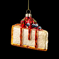Украшение ErichKrause Decor® Чизкейк 9см, стекло