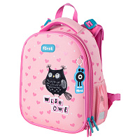 Ранец Forst F-Top "Black owl" 36*28*15см, 2 отделения, 2 кармана, анатомическая спинка