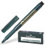 Ручка капиллярная (линер) FABER-CASTELL "Finepen 1511", ЧЕРНАЯ, корпус