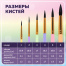 Кисти БЕЛКА набор 6 шт. (круглые № 1, 2, 3, 4, 5, 6), блистер, BRAUBERG KIDS,
