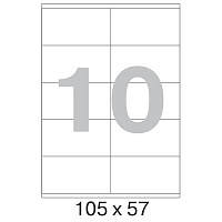 Этикетки самоклеящиеся Office Label 105х57 мм/10 шт. на листеА4 50 листов
