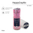 КАРАНДАШ ЧЕРНОГРАФИТОВЫЙ "HappyGraphix" РОЗОВЫЕ СЕРДЦА НВ