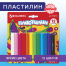 Пластилин классический BRAUBERG 12 цветов, 200 г, ВЫСШЕЕ КАЧЕСТВО, блистер,