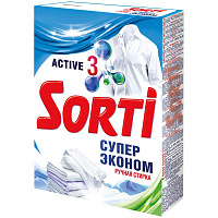 Порошок для ручной стирки Sorti "Супер Эконом", 350г. 819-5
