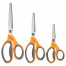 Ножницы BRAUBERG "PROFESSIONAL" 3 шт. (135, 180, 210 мм),