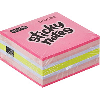 Блок-кубик Attache Selection миникуб 51х51, клубничный микс 250 л штр.  4712759907924