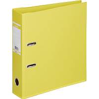 Папка с арочн.мех. BANTEX 70мм 1450-06 желтая Дания-Россия штр.  4409023142685, 4607023142685